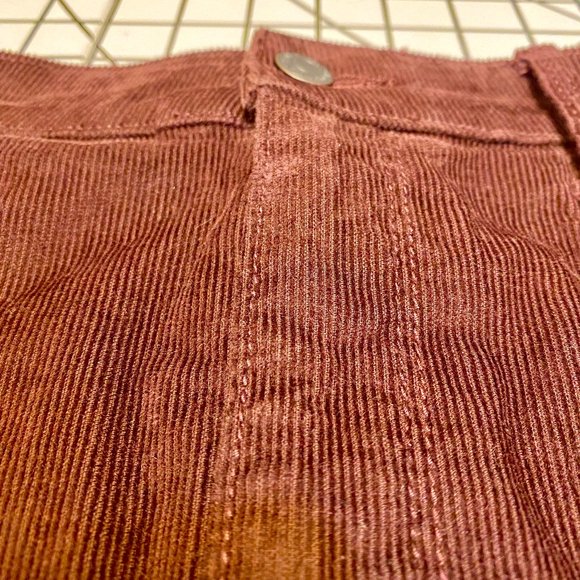 Old Navy Corduroy Burgundy Skirt - Picture 4 of 6